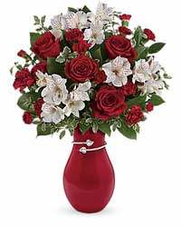 Pair Of Hearts Bouquet Flower Power, Florist Davenport FL
